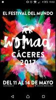 WOMAD Cáceres Poster