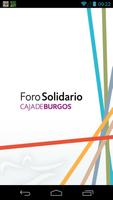 پوستر Foro Solidario Caja de Burgos