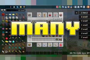 Too Many Items Mod for MCPE পোস্টার