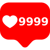 Likes 9999 icône