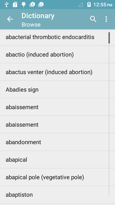 Liixuos Medical Dictionary screenshot 1