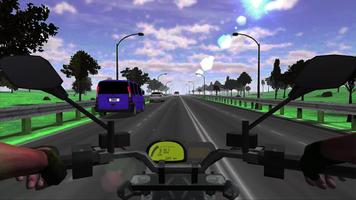 پوستر Traffic Hill Rider Climb