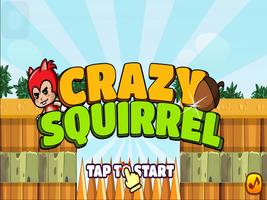 Crazy Squirrel - Escape Spikes Affiche
