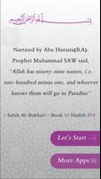 Asma Allah al-Husna | 99 Names Affiche