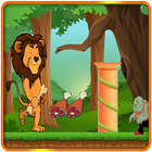 Brave Lion Adventures Running icono