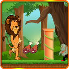 Brave Lion Adventures Running icône