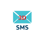3D SMS أيقونة