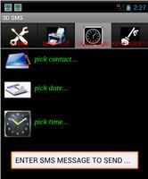 3D SMS captura de pantalla 2