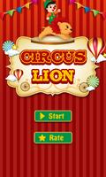 Circus Lion Affiche
