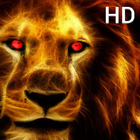 Lion Graphic Wallpaper HD icône