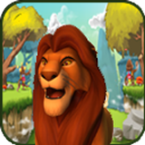 Lion Jungle Run - Free Game ikon