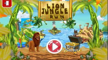 Lion Jungle Run - Free Game پوسٹر