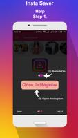 InstaSaver - Download photo and video اسکرین شاٹ 1