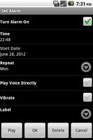 Voice Alarm capture d'écran 3