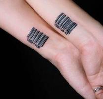 Barcode Tattoos Affiche