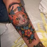 Cat Tattoos تصوير الشاشة 3