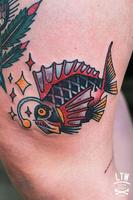 Fish Tattoo Affiche