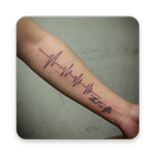 آیکون‌ Heartbeat Tattoo
