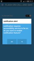 Flash On Call SMS Notification capture d'écran 3