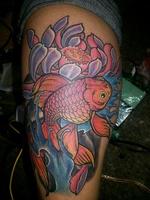 برنامه‌نما Koi Fish Tattoos عکس از صفحه