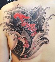 Koi Fish Tattoos Ekran Görüntüsü 2