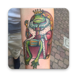 Lucky Frog Tattoo-icoon