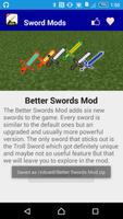 برنامه‌نما Sword Mod For MCPE! عکس از صفحه