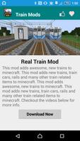 Train Mod For MCPE! capture d'écran 2