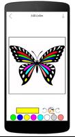 Coloring Book Of Butterfly poster