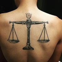 Libra Tattoo पोस्टर