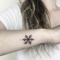 Snowflake Tattoos Affiche