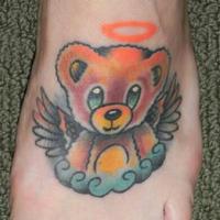 Teddy Bear Tattoos Affiche