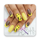 Mustard Yellow nails أيقونة
