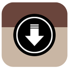 photo video downloader: instaD أيقونة