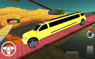 Limo Impossible Car Driving Tr imagem de tela 2