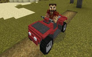 Vehicle Mod: Cars FOR MCPE ảnh chụp màn hình 2