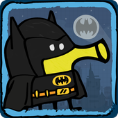 Doodle Jump DC Heroes - Batman Mod apk versão mais recente download gratuito