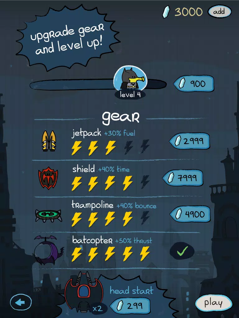 Download Doodle Jump DC Heroes - Batman (MOD) APK for Android