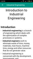 Industrial Engineering capture d'écran 3