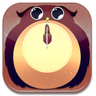 Cute Owl Live Clock icon