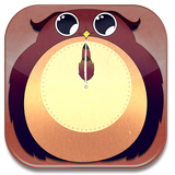 Cute Owl Live Clock icon