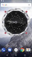💎 Diamond Analog Clock poster