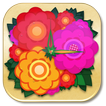 3D Flowers Clock Widget