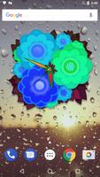 3D Flowers Clock Widget screenshot 3