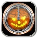 Halloween Analog Clock APK