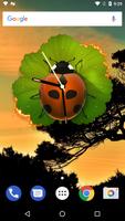 Ladybug Clock Widget poster