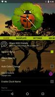 Ladybug Clock Widget screenshot 2