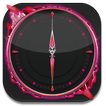 Pink Diamond Clock