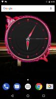 Pink Diamond Clock poster
