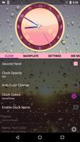 Pink Theme Clock Widget screenshot 1